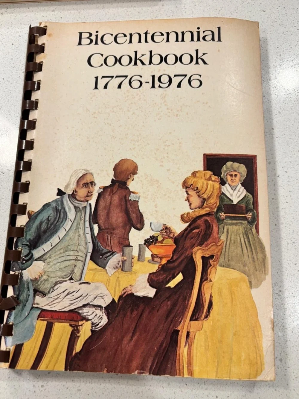 Vintage Community Cookbook Lot 7 Spiral Church Harley Alaska Bicentennial Recipe